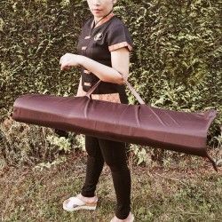 Tapis de Yoga en fibre de bambou naturel