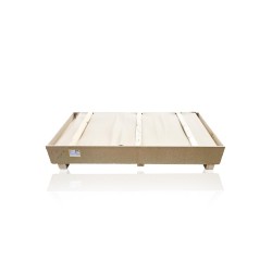 Table avec dossier amovible et hauteur réglable