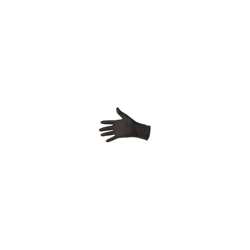 Gants nitrile noir